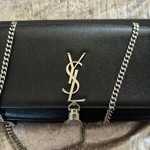 YSL BLACK MEDIUM KATE